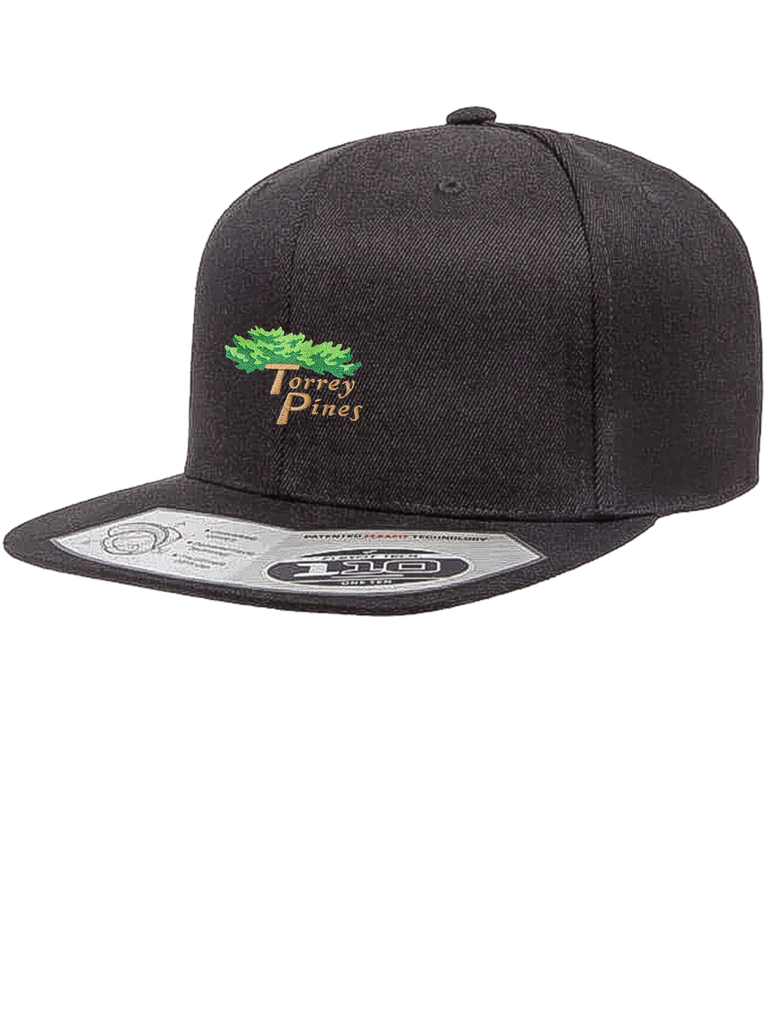 Torrey Pines FLEXFIT 110 Premium Flat Bill Snapback Cap