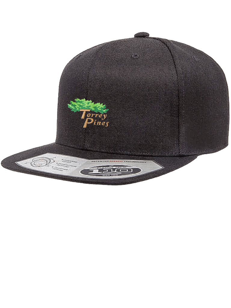 Torrey Pines FLEXFIT 110 Premium Flat Bill Snapback Cap – The Golf Shop at  Torrey Pines