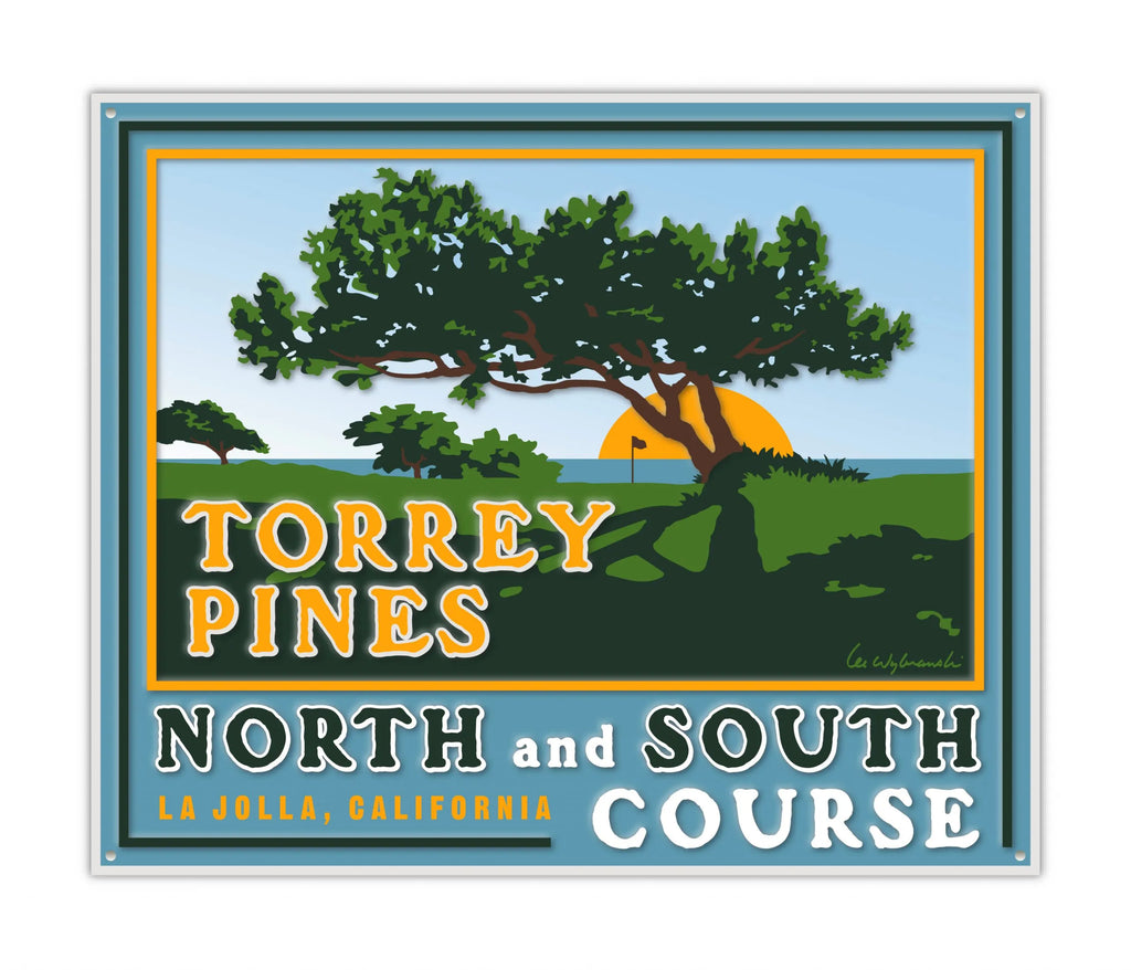 Torrey Pines Pub Sign - The Golf Shop at Torrey Pines