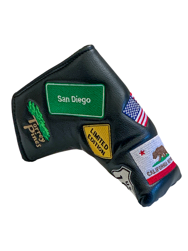 Torrey Pines Limited Edition Blade Style Putter Cover - The Golf Shop at Torrey Pines