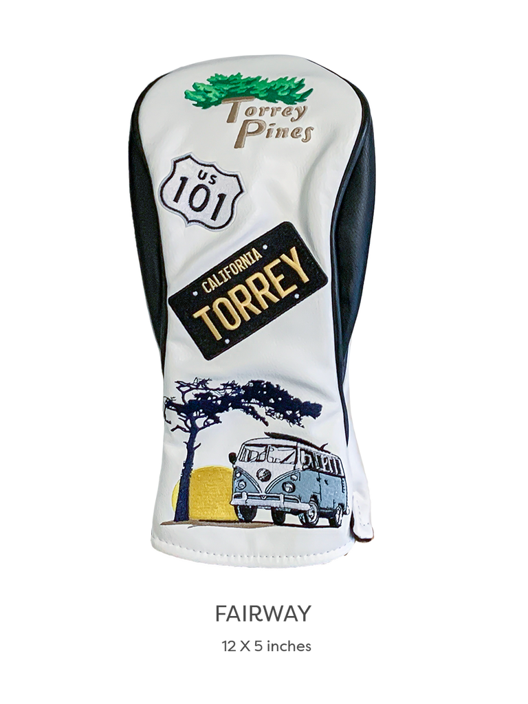 Torrey Pines Highway 101 Clubhead Covers - The Golf Shop at Torrey Pines