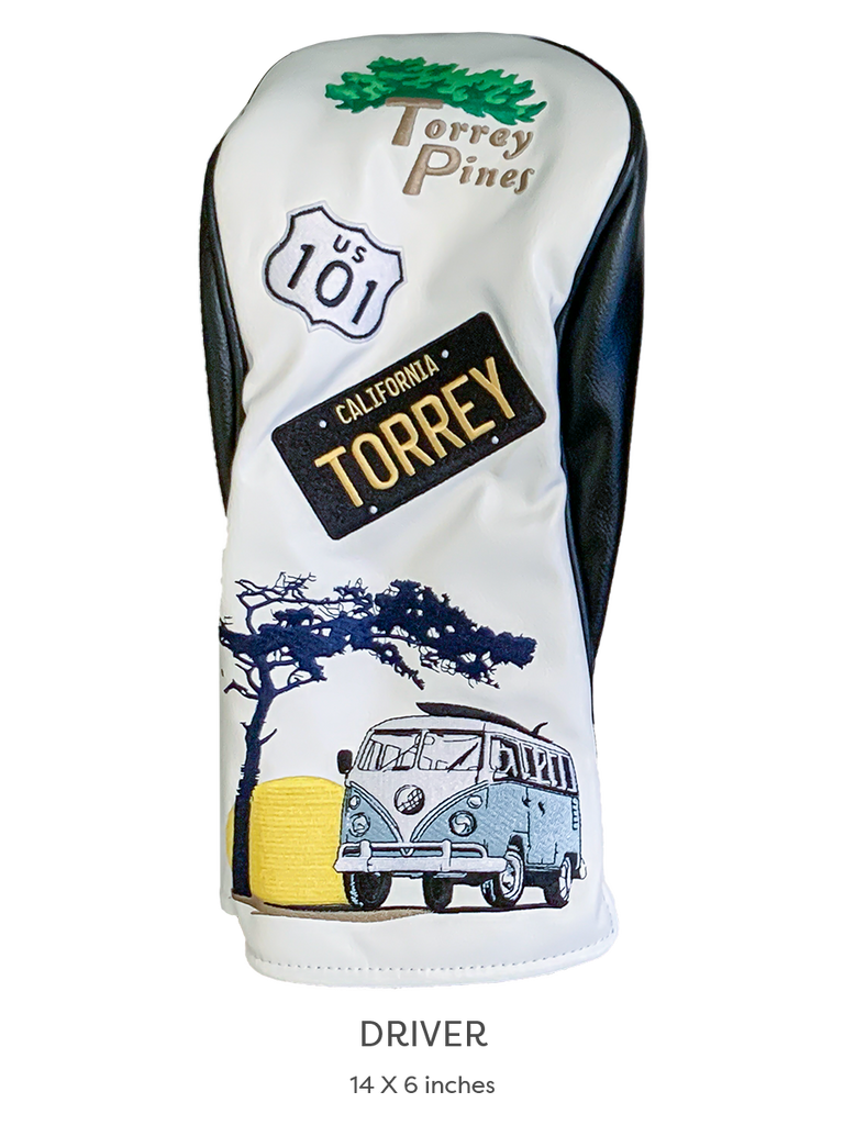 Torrey Pines Highway 101 Clubhead Covers - The Golf Shop at Torrey Pines