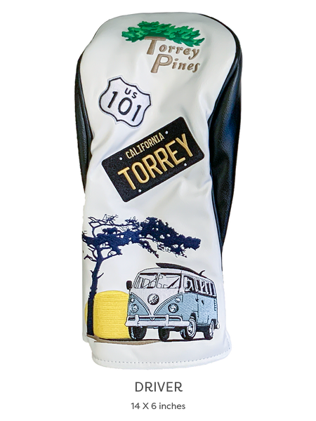 Torrey Pines Highway 101 Clubhead Covers - The Golf Shop at Torrey Pines