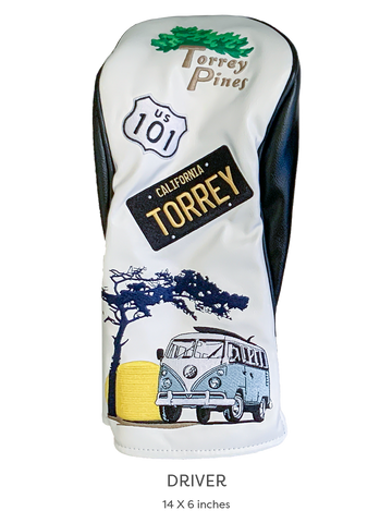 Torrey Pines Highway 101 Clubhead Covers - The Golf Shop at Torrey Pines