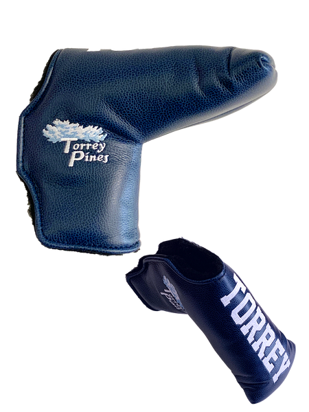 Torrey Pines Snap-Fit Classic Putter Cover - The Golf Shop at Torrey Pines