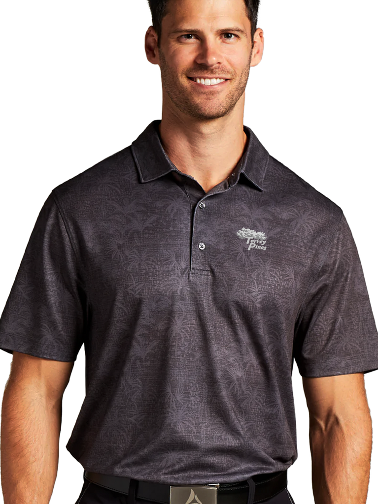 Torrey Pines Men's Bali Tropical Print Polo - The Golf Shop at Torrey Pines