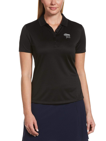 Torrey Pines Women's Swing Tech Solid Polo - The Golf Shop at Torrey Pines
