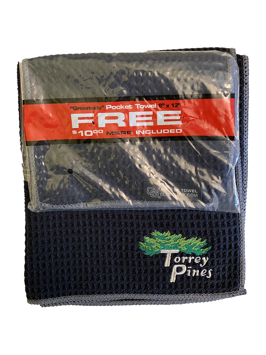 【予約受付中】 Torrey Pines Microfiber Pro Tour Caddie Towel + Free その他