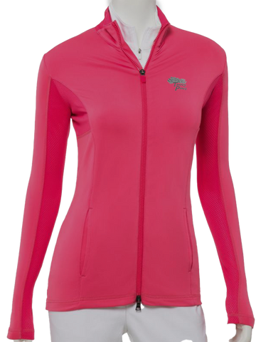 Torrey Pines Women's Full Zip Brushed Jersey Jacket - Merchandise and Services from The Golf Shop at Torrey Pines