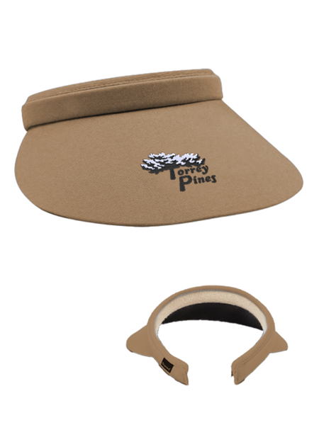 Torrey Pines Women's Clip-On Visor - The Golf Shop at Torrey Pines