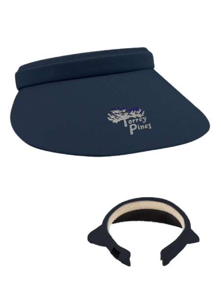 Torrey Pines Women's Clip-On Visor - Merchandise and Services from The Golf Shop at Torrey Pines