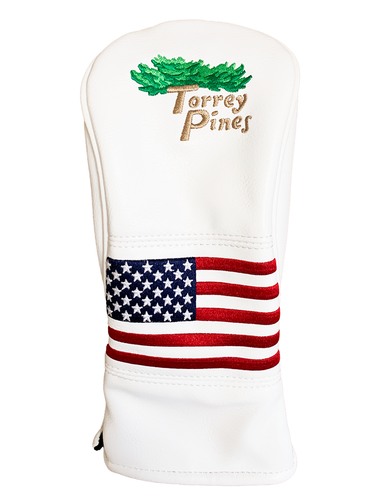 Torrey Pines Patriot Driver Headcover - The Golf Shop at Torrey Pines