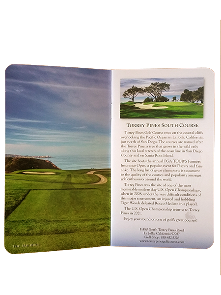 Torrey Pines Full Color Course Yardage Book Set - Merchandise and Services from The Golf Shop at Torrey Pines