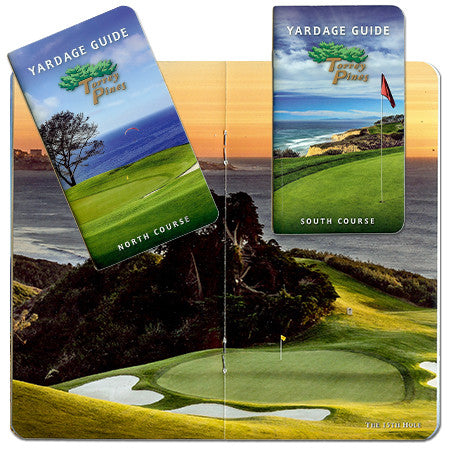 Torrey Pines Full Color Course Yardage Book Set - Merchandise and Services from The Golf Shop at Torrey Pines